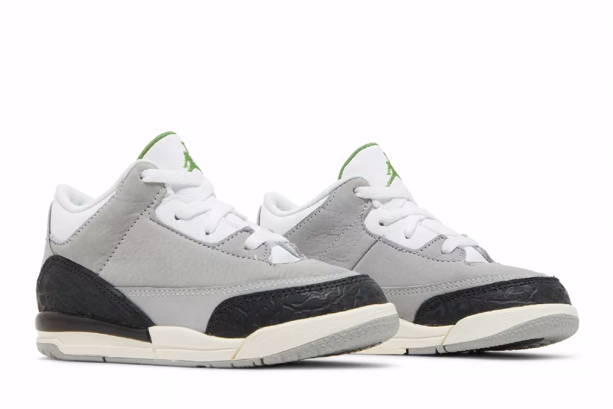 Air Jordan 3 TD Chlorophyll, view 9