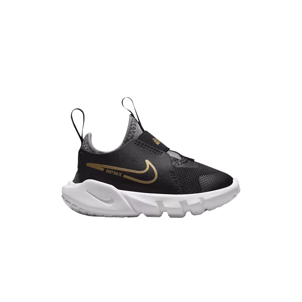Nike Flex Runner 2 TD Black Metallic Gold