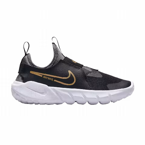 Nike Flex Runner 2 PS 'Black Metallic Gold'