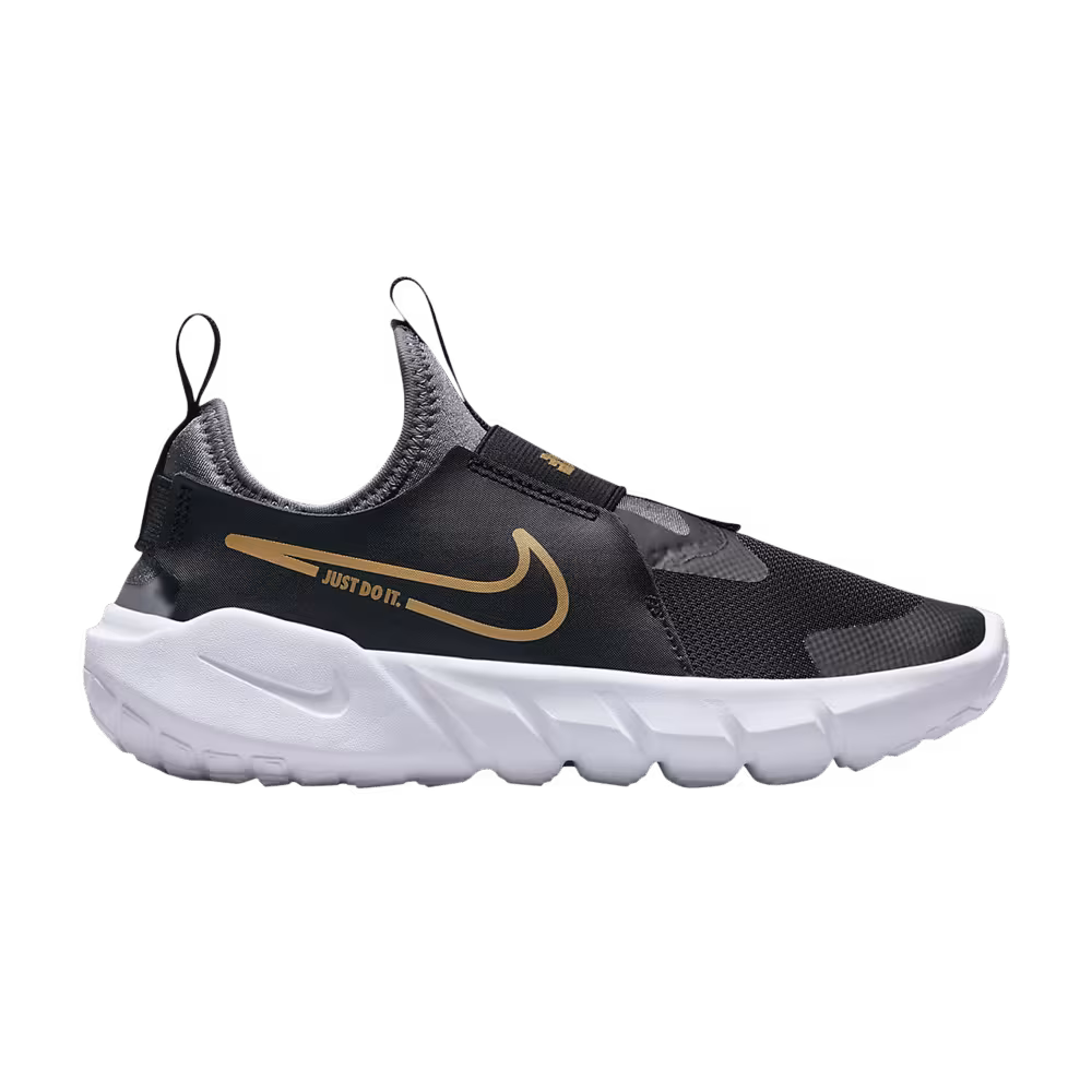 Nike Flex Runner 2 PS Black Metallic Gold