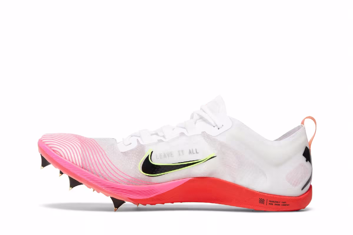 Nike Zoom Victory 5 XC White Bright Crimson, view 4