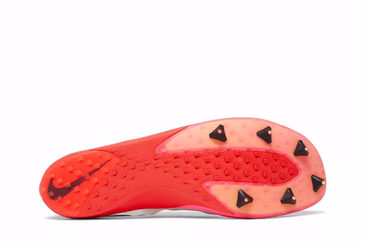 Nike Zoom Victory 5 XC White Bright Crimson, view 5
