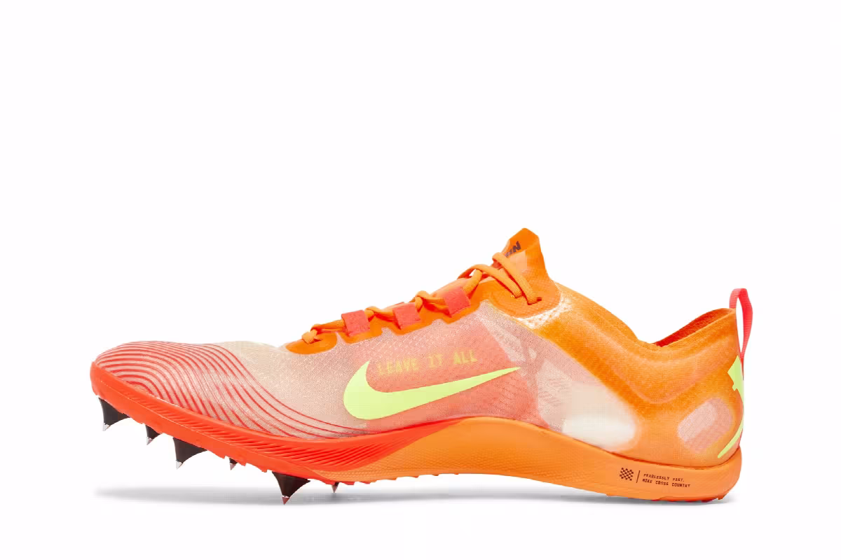 Nike Zoom Victory 5 XC Total Orange Volt, view 4