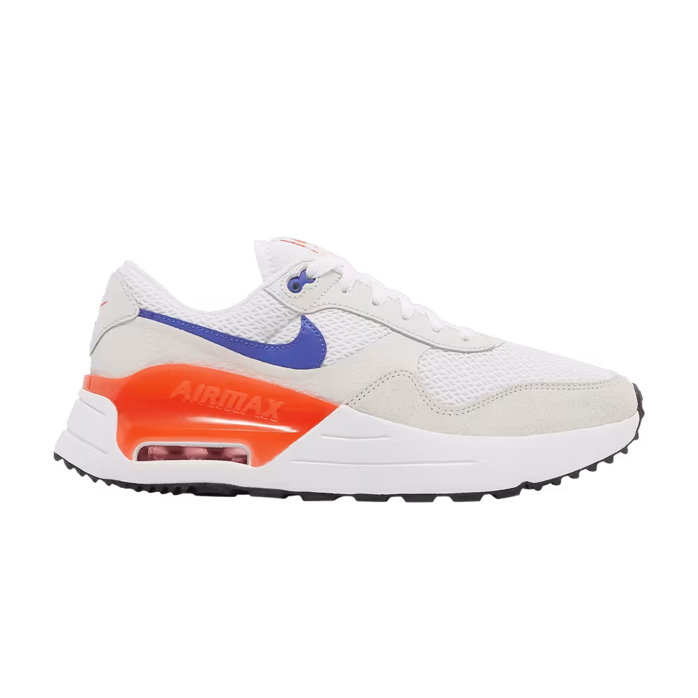 Nike Women's Air Max SYSTM White Bright Crimson Lapis