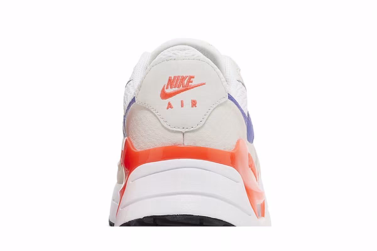 Nike Women's Air Max SYSTM White Bright Crimson Lapis, view 8