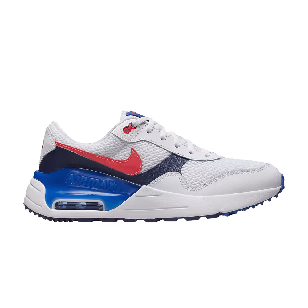Nike Air Max SYSTM GS White Royal Crimson
