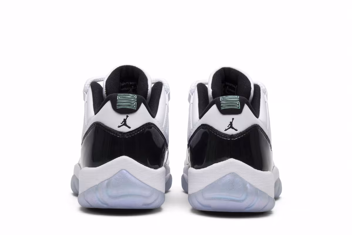 Air Jordan 11 Low Emerald, Easter, view 7