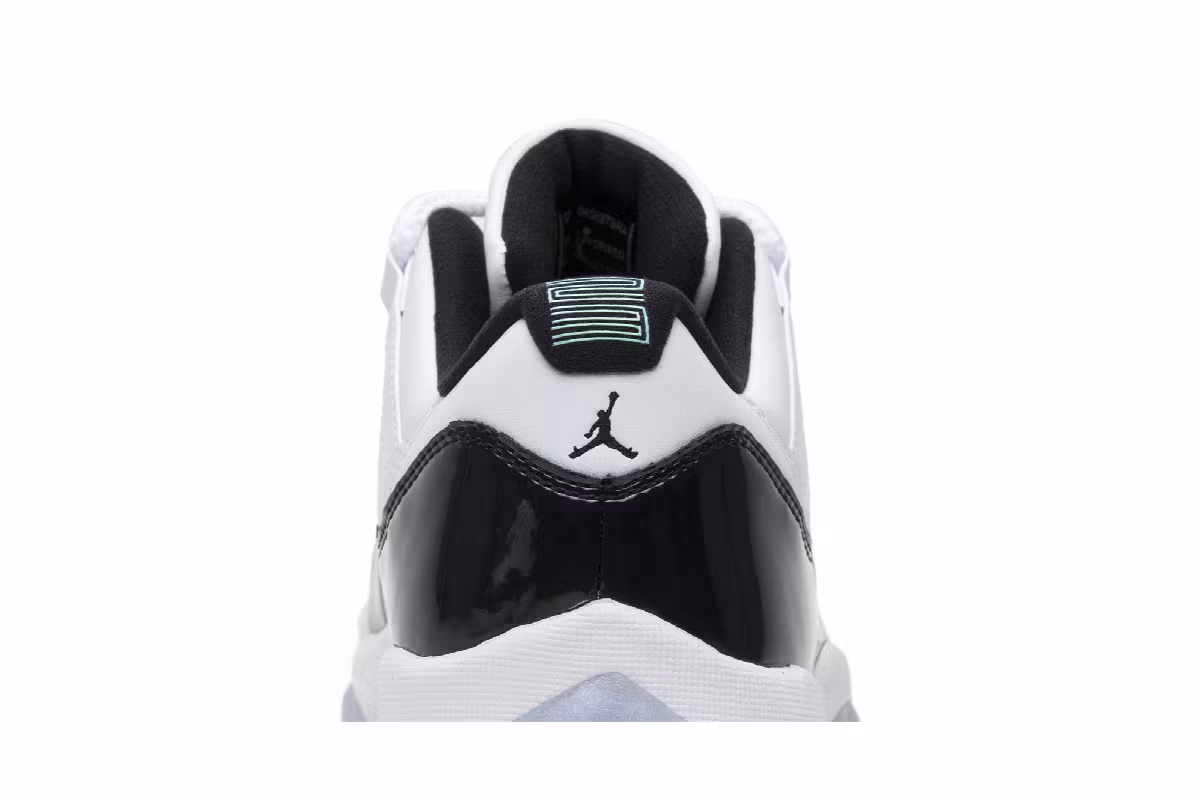 Air Jordan 11 Low Emerald, Easter, view 8