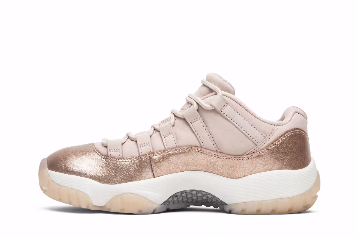 Women's Air Jordan 11 Low Rose Gold, view 4