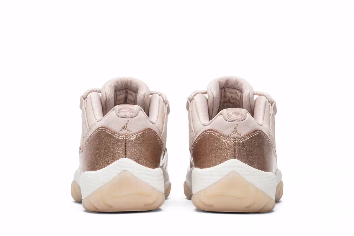 Women's Air Jordan 11 Low Rose Gold, view 7