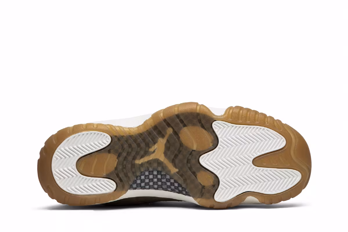 Women's Air Jordan 11 Olive Lux, view 5