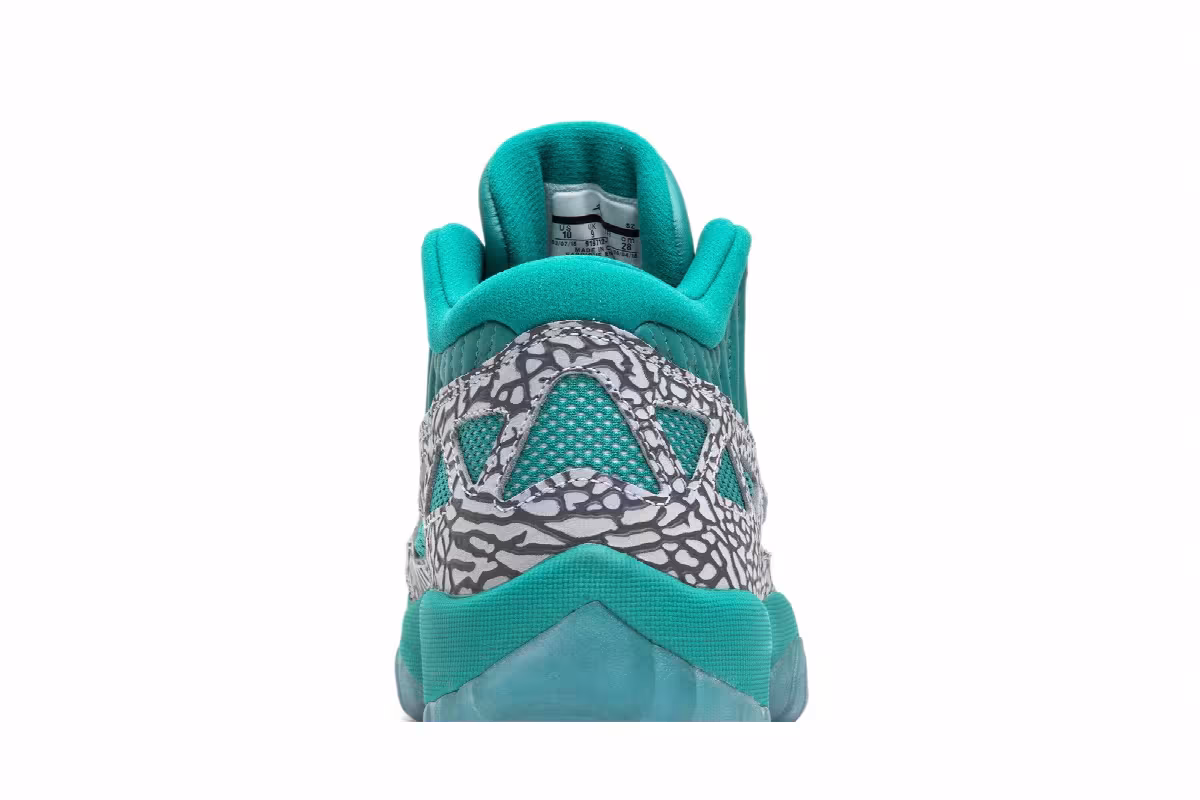 Air Jordan 11 Low IE Rio Teal, view 8