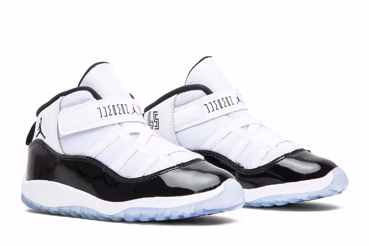 Air Jordan 11 TD Concord 2018, view 9