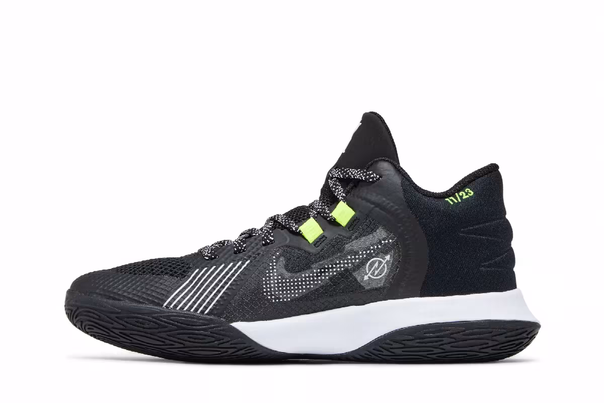 Nike Kyrie Flytrap 5 GS Black Cool Grey, view 4