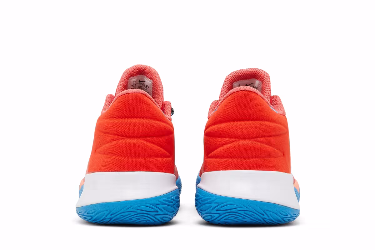 Nike Kyrie Flytrap 5 Habanero Red Blue Hero, view 7