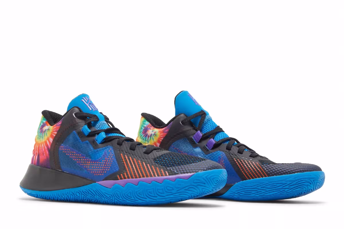 Nike Kyrie Flytrap 5 GS Photo Blue Tie-Dye, view 9