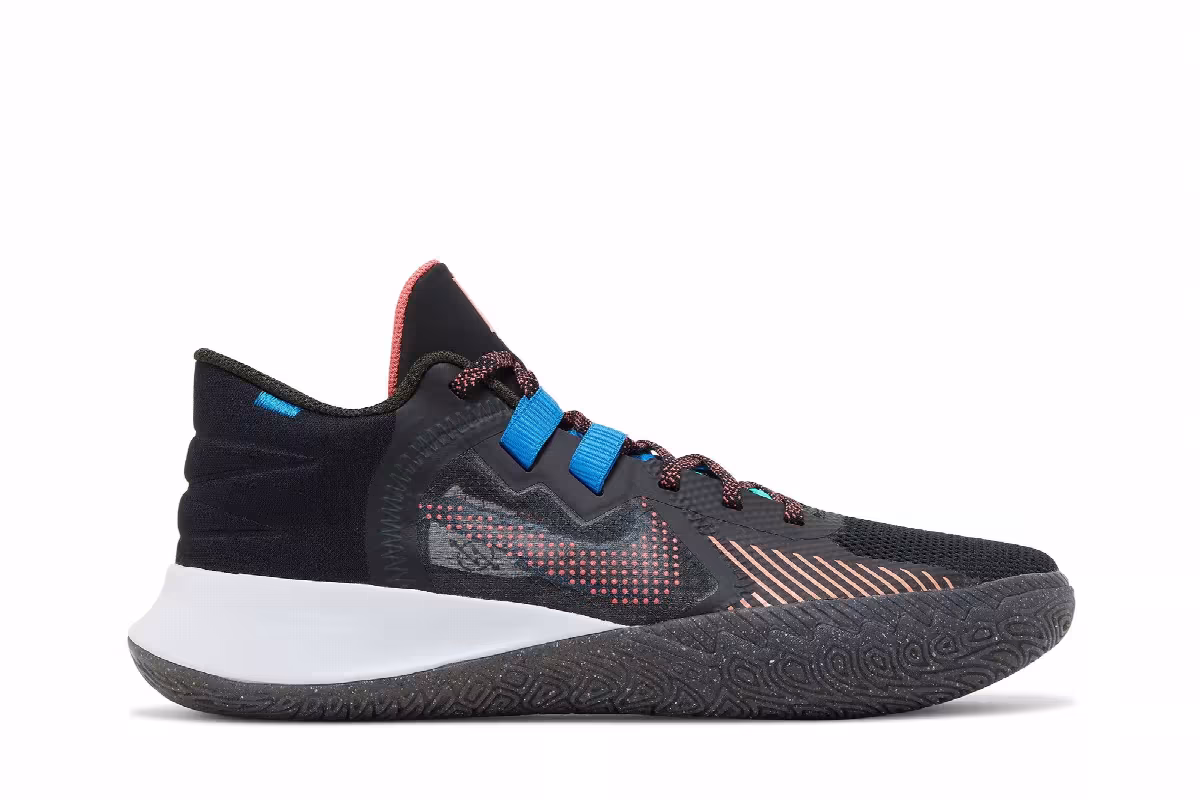 Nike Kyrie Flytrap 5 Black Atomic Pink, view 2