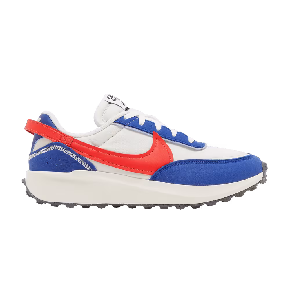Nike Waffle Debut Swoosh Old Royal Habanero Red