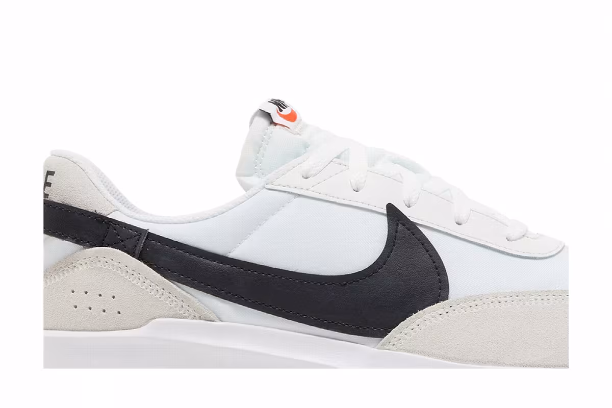 Nike Waffle Debut White Black, view 3