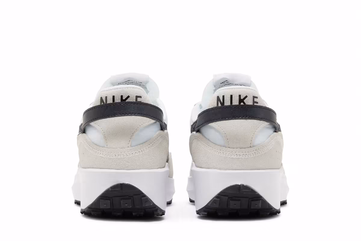 Nike Waffle Debut White Black, view 7