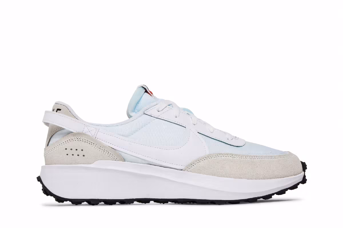 Nike Waffle Debut White Black Orange, view 2