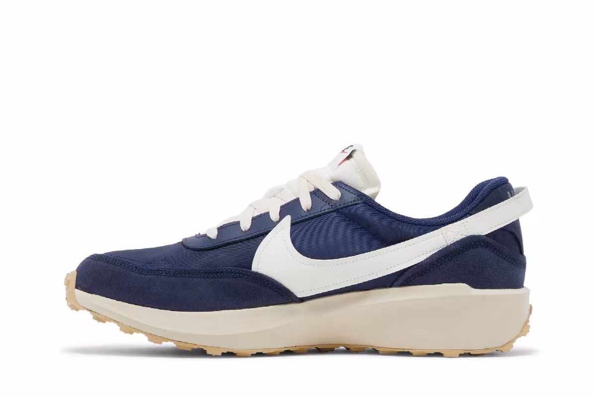Nike Waffle Debut Midnight Navy Sail, view 4