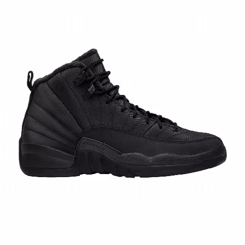 Air Jordan 12 Retro Winterized GS 'Triple Black'