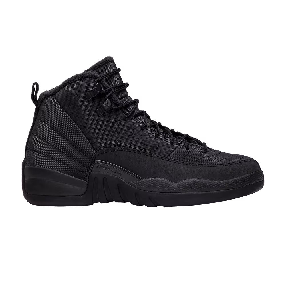 Air Jordan 12 Winterized GS Triple Black