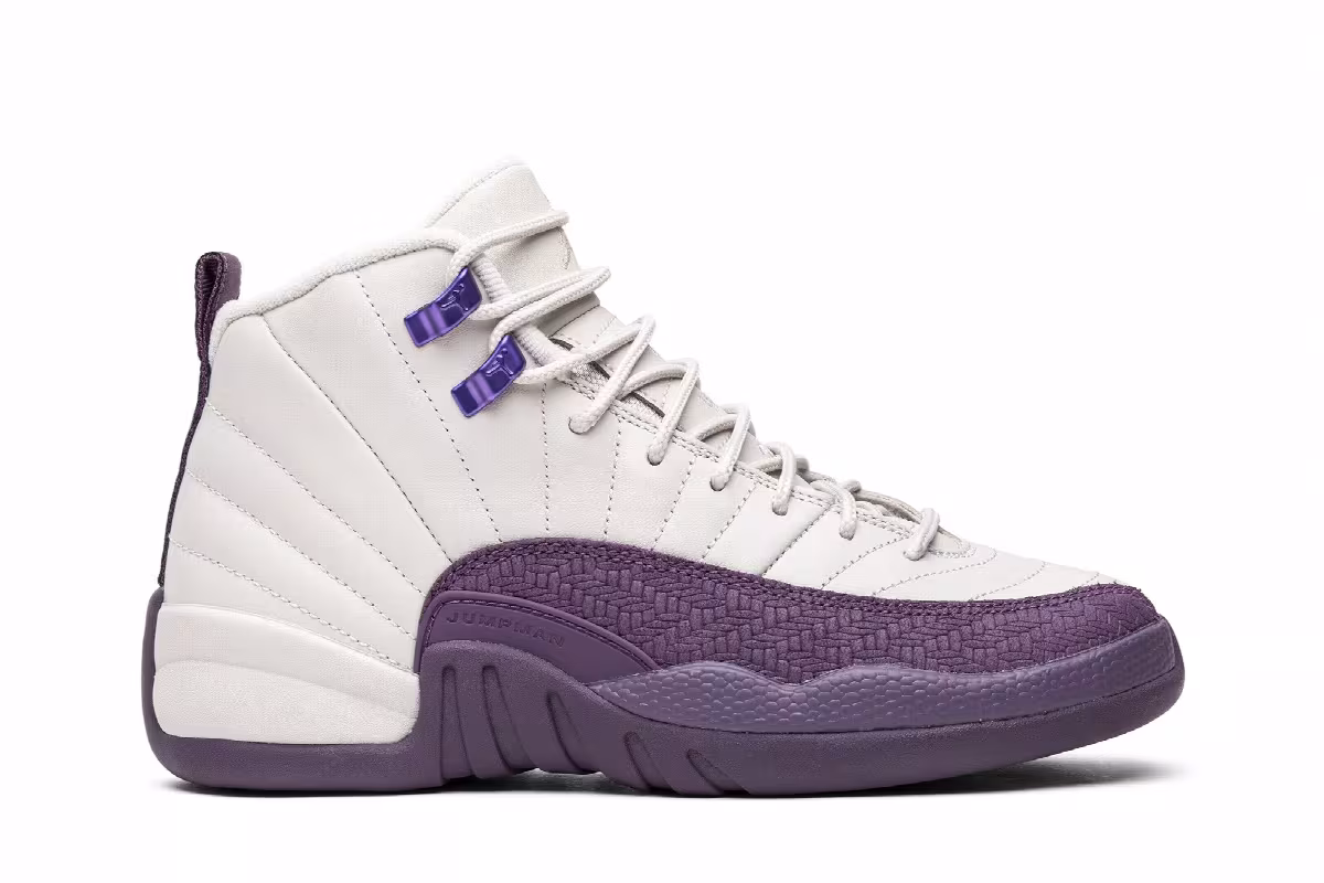 Air Jordan 12 GS Pro Purple, view 2
