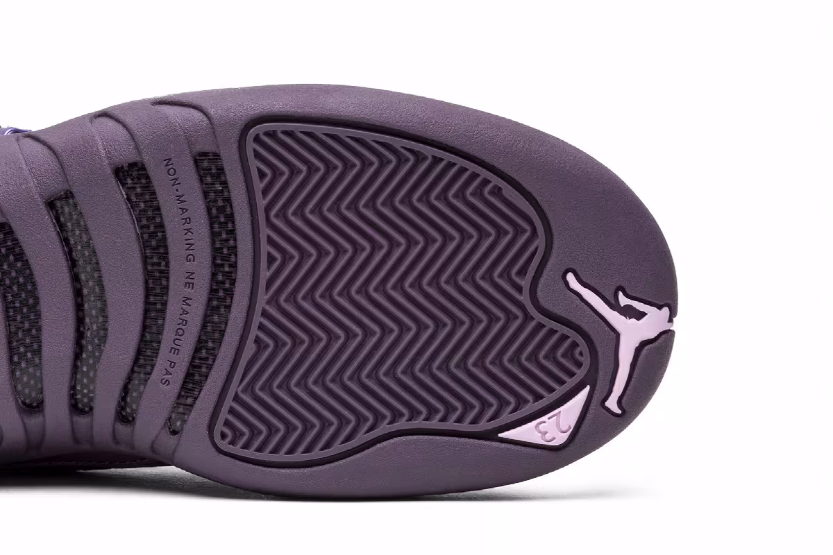 Air Jordan 12 GS Pro Purple, view 6