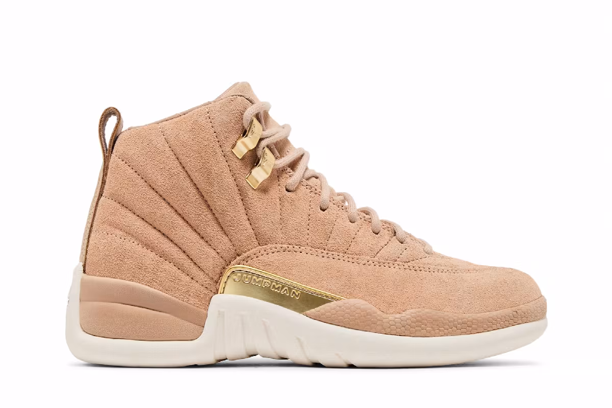 Women's Air Jordan 12 Vachetta Tan, view 2