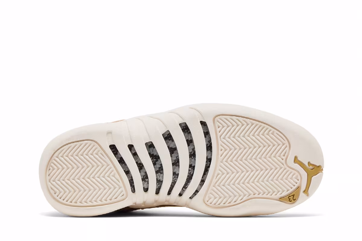 Women's Air Jordan 12 Vachetta Tan, view 5