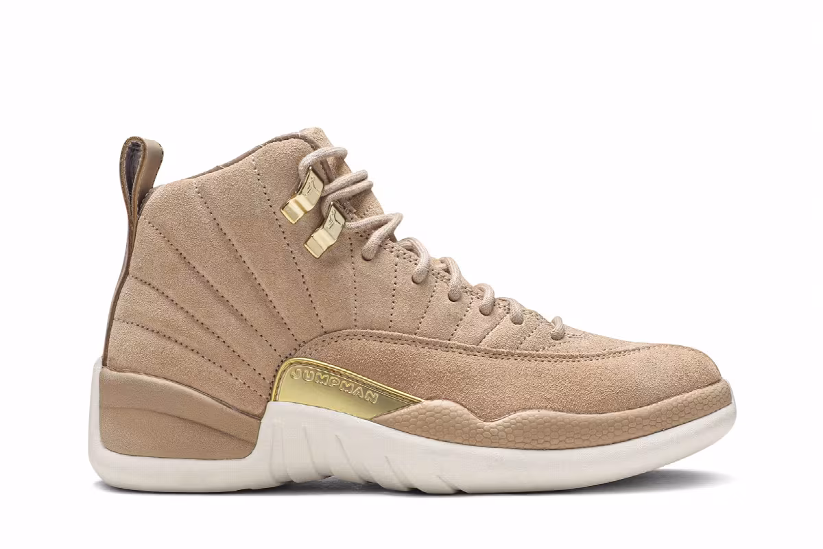 Women's Air Jordan 12 Vachetta Tan, view 2