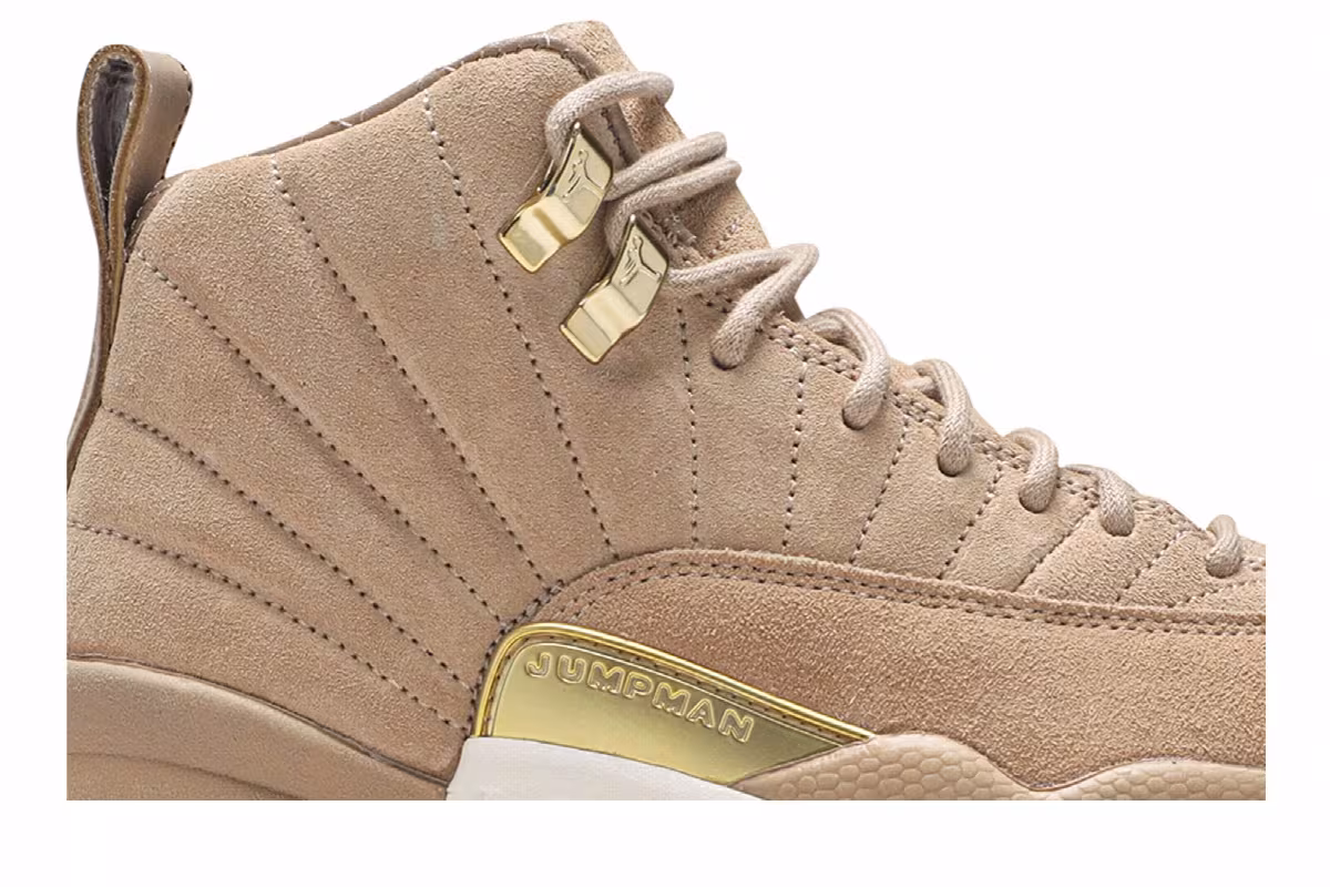 Women's Air Jordan 12 Vachetta Tan, view 3