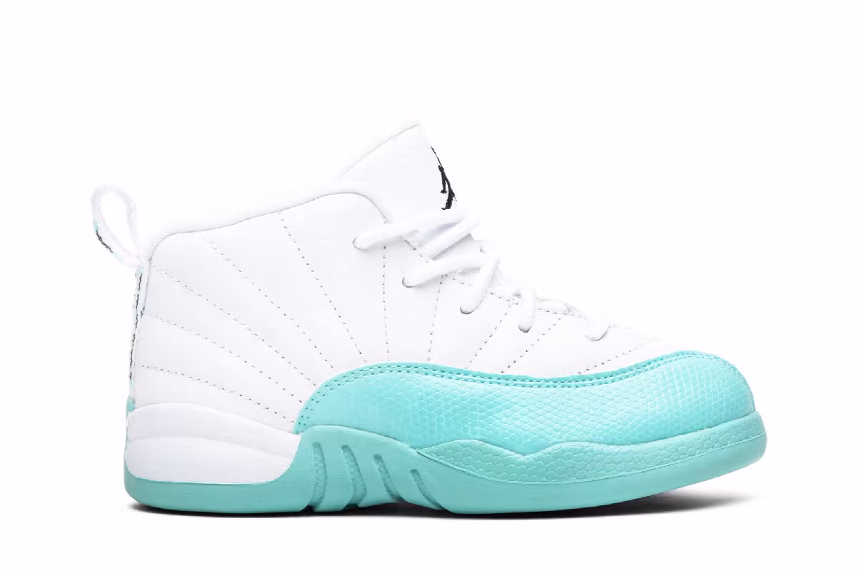 Air Jordan 12 TD Light Aqua, view 2