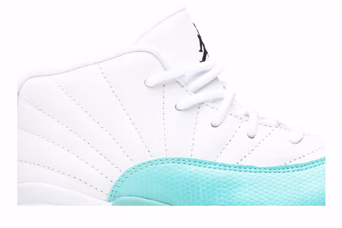 Air Jordan 12 TD Light Aqua, view 3