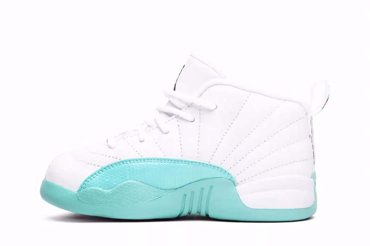 Air Jordan 12 TD Light Aqua, view 4