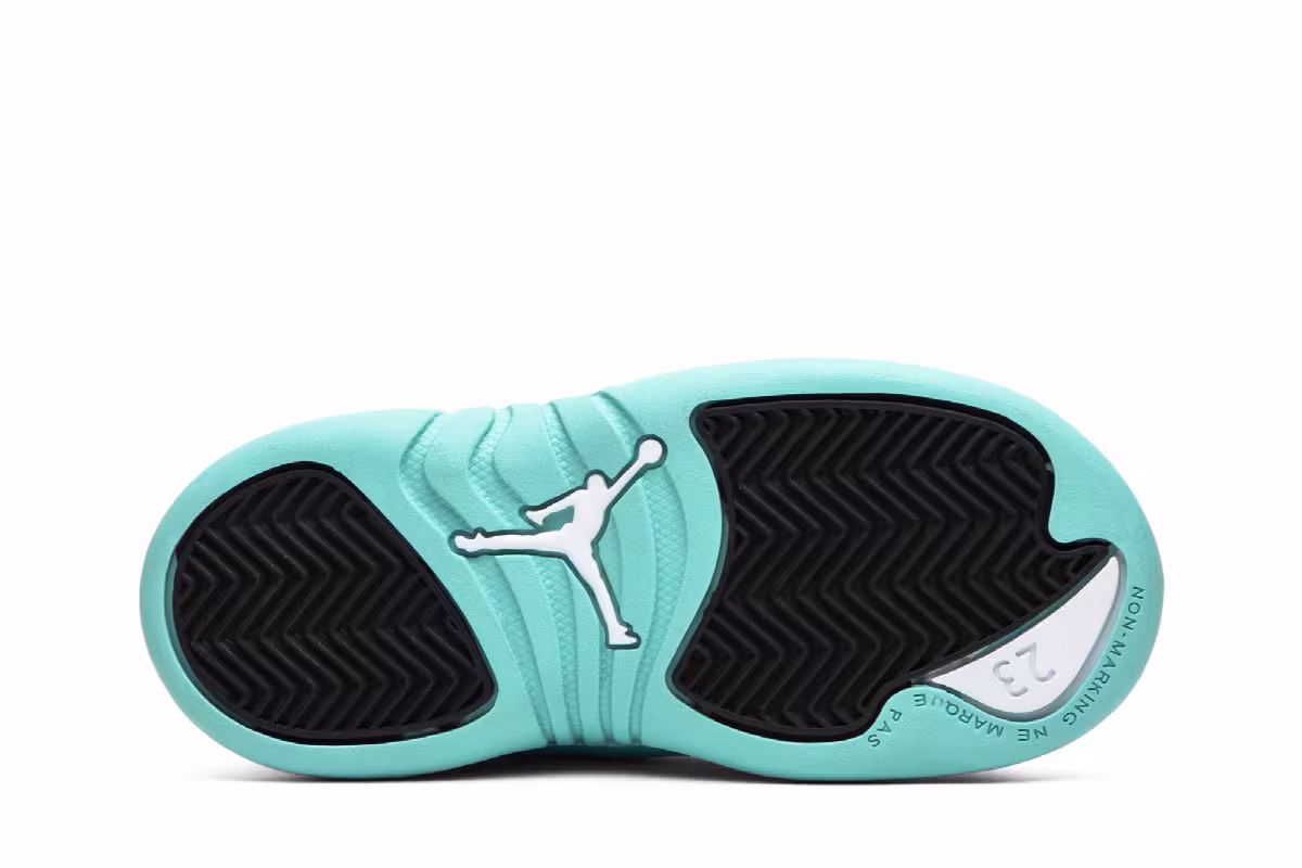 Air Jordan 12 TD Light Aqua, view 5