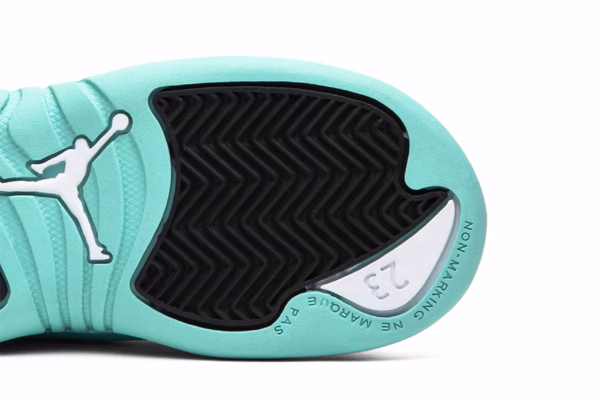 Air Jordan 12 TD Light Aqua, view 6