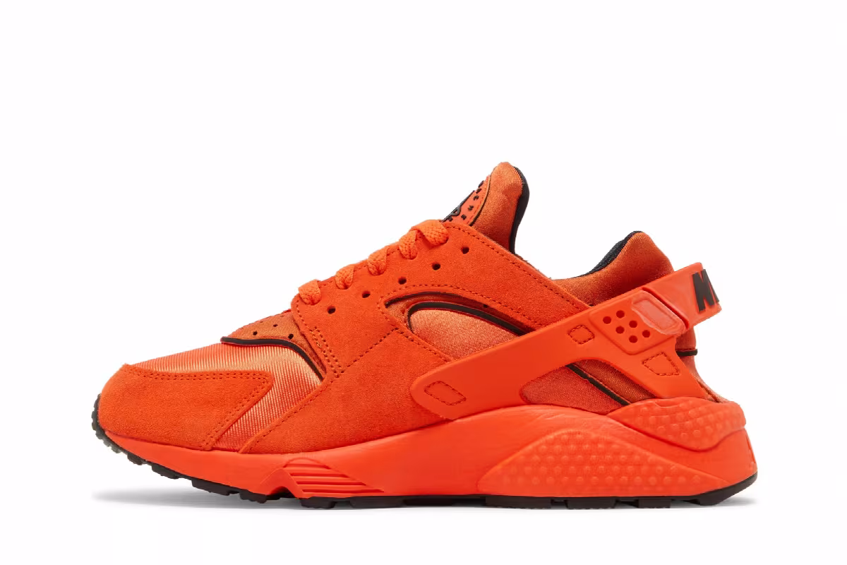 Nike Women's Air Huarache Rush Orange, view 4