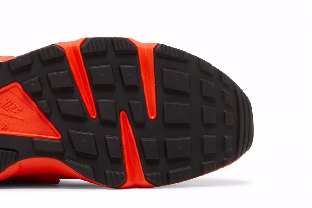 Nike Women's Air Huarache Rush Orange, view 6