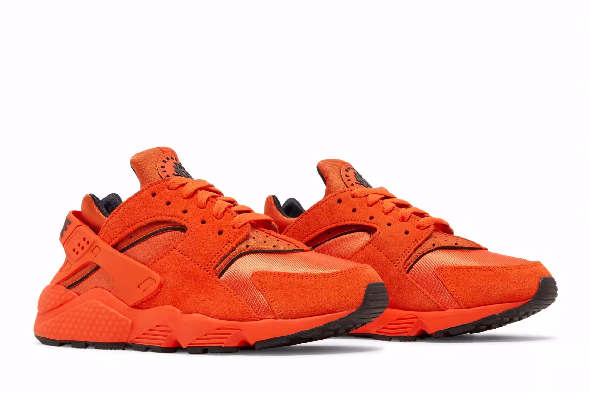 Nike Women's Air Huarache Rush Orange, view 9