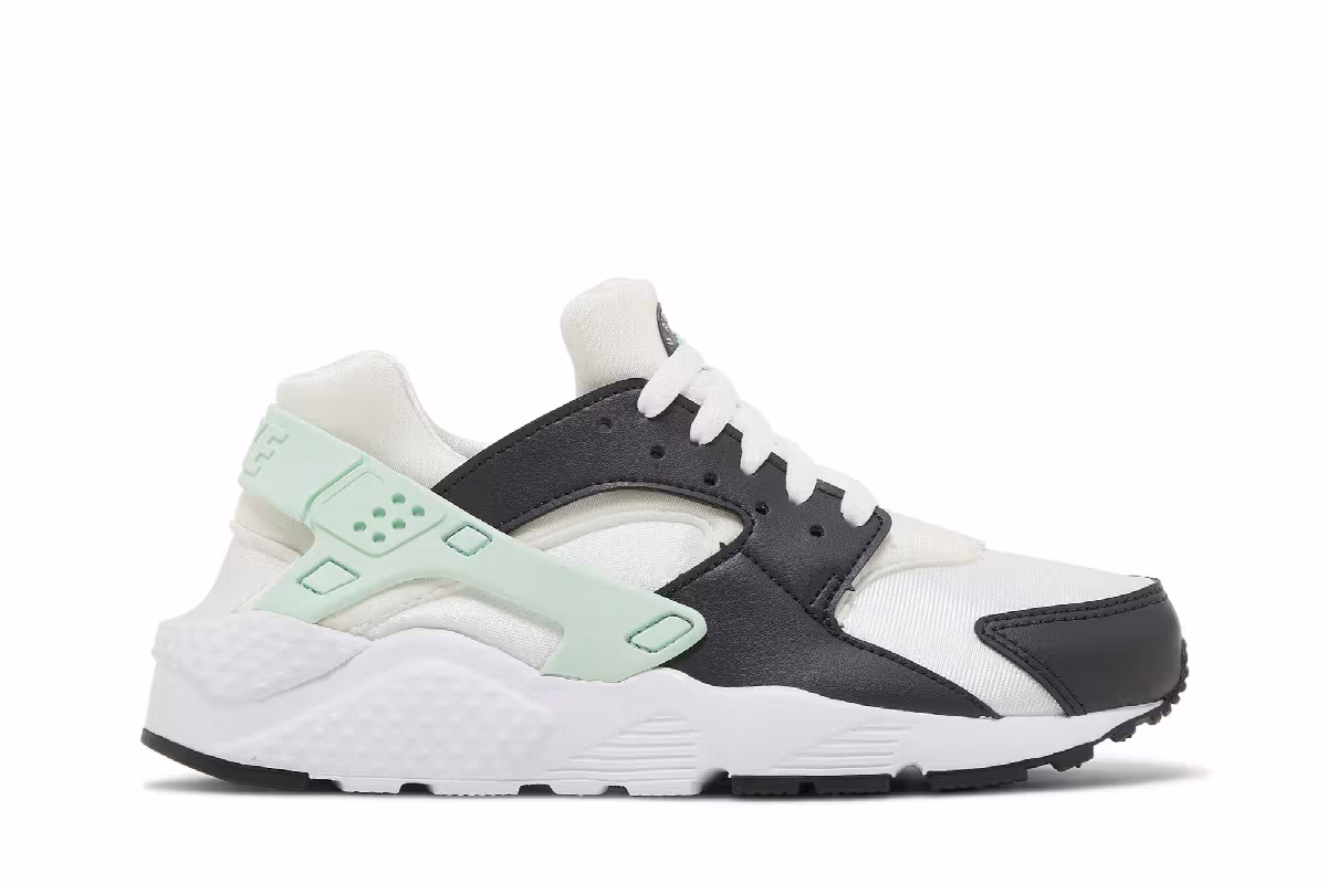 Nike Huarache Run GS White Mint Foam, view 2