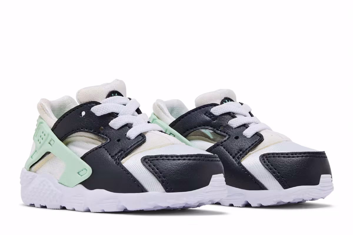 Nike Huarache Run TD White Mint Foam, view 9