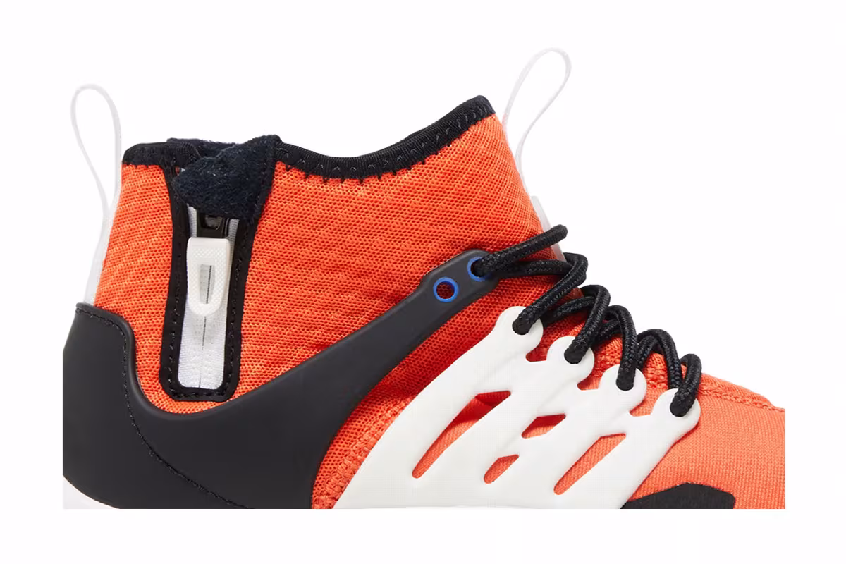 Nike Air Presto Mid Utility Orange, view 3