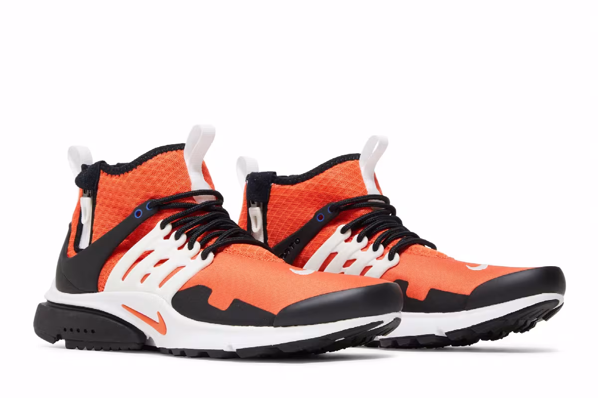 Nike Air Presto Mid Utility Orange, view 9