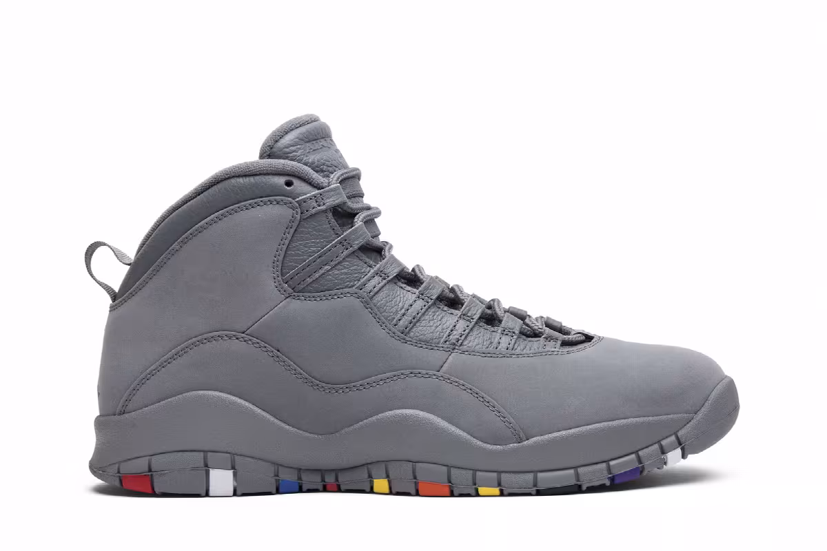 Air Jordan 10 Cool Grey 2018, view 2