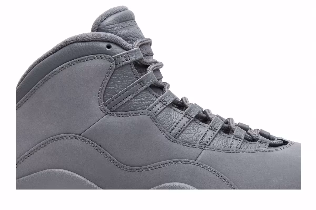 Air Jordan 10 Cool Grey 2018, view 3