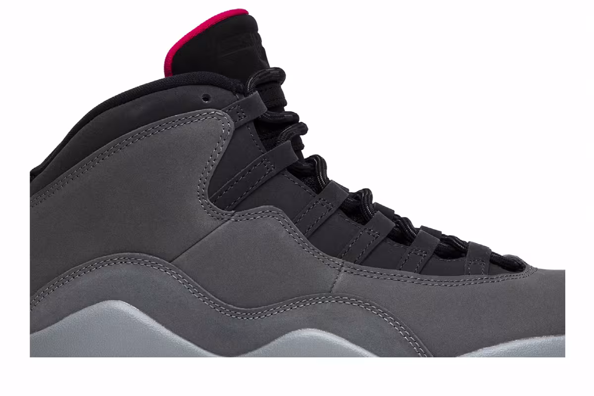 Air Jordan 10 GS Smoke Grey, view 3
