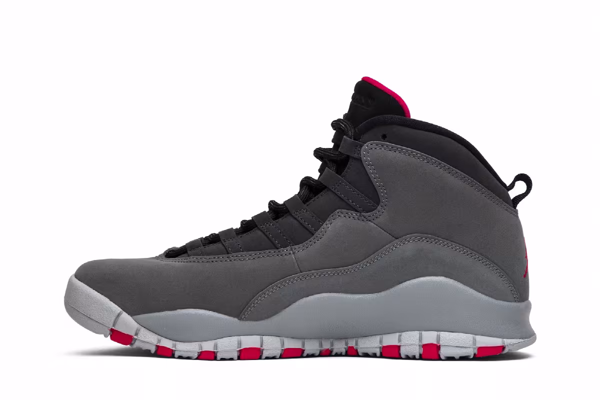 Air Jordan 10 GS Smoke Grey, view 4